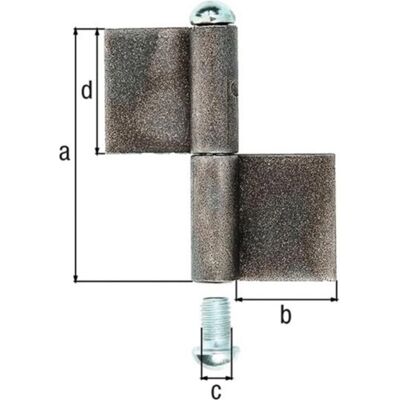 GAH - KO4 - 160 mm - 50 mm - Construction Band GAH - KO4 - 160 mm - 50 mm - Construction Band