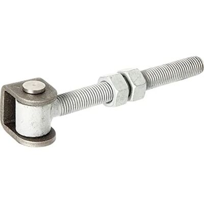 ALBERTS 418366 Stahl Torband - Schweißbarer U-Profil - M16 Gewinde ALBERTS 418366 Stahl Torband - Schweißbarer U-Profil - M16 Gewinde