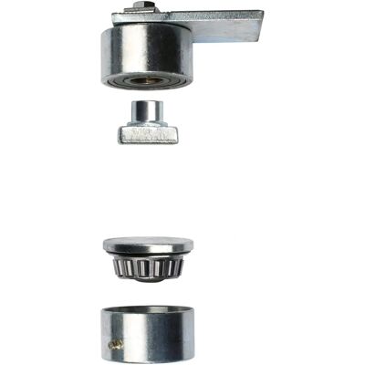 Alberts Conical Roller Bearing Torsion Bar - Steel, Blue Galvanized, Ø 50 mm Alberts Conical Roller Bearing Torsion Bar - Steel, Blue Galvanized, Ø 50 mm