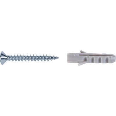 GAH-Alberts - 426200 - 6 pezzi - Tassello murale - Viti e tasselli set GAH-Alberts - 426200 - 6 pezzi - Tassello murale - Viti e tasselli set