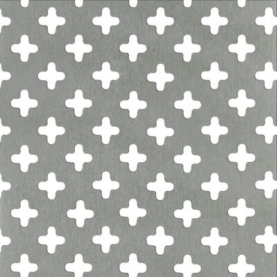 GAH-Alberts 466862 Foglio di alluminio con motivo a croce argento - Industriale GAH-Alberts 466862 Foglio di alluminio con motivo a croce argento - Industriale