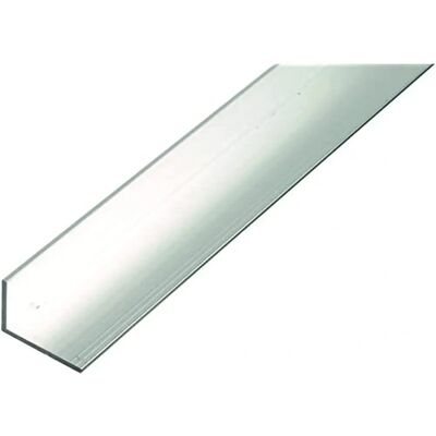 Profilé d'angle Alberts - 1-2m - Aluminium, argenté, non équilatéral - Publicité Profilé d'angle Alberts - 1-2m - Aluminium, argenté, non équilatéral - Publicité