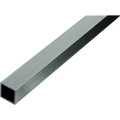 Alberts 472863 Tube carré en aluminium - Naturel - 1000x25x25 mm - Publicité Alberts 472863 Tube carré en aluminium - Naturel - 1000x25x25 mm - Publicité