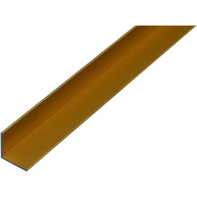 ALBERTS 473594 Gold Aluminium Angle Profile - Angle Profile ALBERTS 473594 Gold Aluminium Angle Profile - Angle Profile