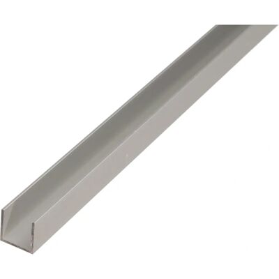 Alberts U-Profil - Aluminium - Silber - 1-2m - U-Form Alberts U-Profil - Aluminium - Silber - 1-2m - U-Form