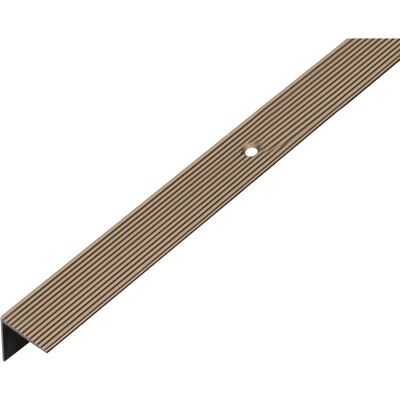 ALBERTS - gah 476878 Profilo paragradino - Bronze anodized - 1000 mm - Aluminum profile ALBERTS - gah 476878 Profilo paragradino - Bronze anodized - 1000 mm - Aluminum profile