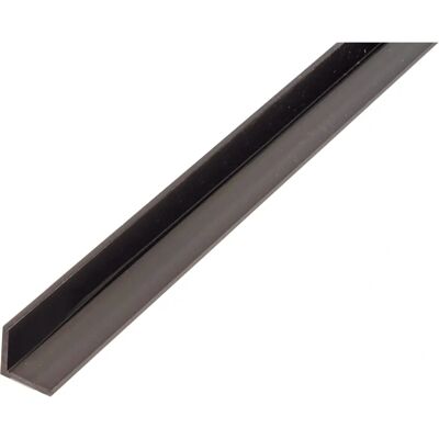 Albert's Black PVC 10X10X1000MM Angle Profile Albert's Black PVC 10X10X1000MM Angle Profile