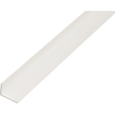 Alberts White PVC-U Angle Profile - 40x10mm, 1-2m Lengths Alberts White PVC-U Angle Profile - 40x10mm, 1-2m Lengths