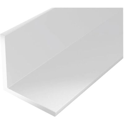Gustav Alberts Weiß PVC Winkelprofil 2000mm - Winkelprofil Gustav Alberts Weiß PVC Winkelprofil 2000mm - Winkelprofil