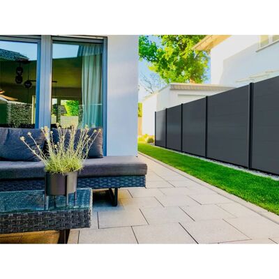 Alberts - Palitio - umbragrau 7022 - 2.00m x 1.80m - Fence Alberts - Palitio - umbragrau 7022 - 2.00m x 1.80m - Fence
