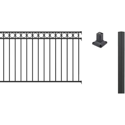 Alberts Circle 2 m x 100 cm - Zaun Komplettset Alberts Circle 2 m x 100 cm - Zaun Komplettset