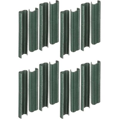 Alberts draadklipsen - 22mm - Groen, Antraciet, Verzinkt - 200/800 stuks Alberts draadklipsen - 22mm - Groen, Antraciet, Verzinkt - 200/800 stuks