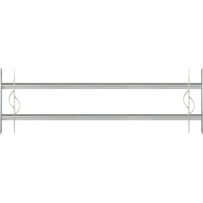 ALBERTS Secorino Style Window Safety Grille - Adjustable, Decorative, Steel ALBERTS Secorino Style Window Safety Grille - Adjustable, Decorative, Steel