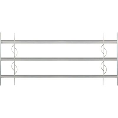 ALBERTS Secure Window Grille - Adjustable, Silver, Steel - Security ALBERTS Secure Window Grille - Adjustable, Silver, Steel - Security