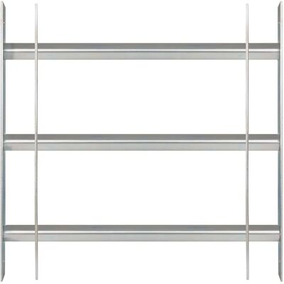 ALBERTS Secorino Basic Window Guard - Steel, Adjustable, Silver ALBERTS Secorino Basic Window Guard - Steel, Adjustable, Silver