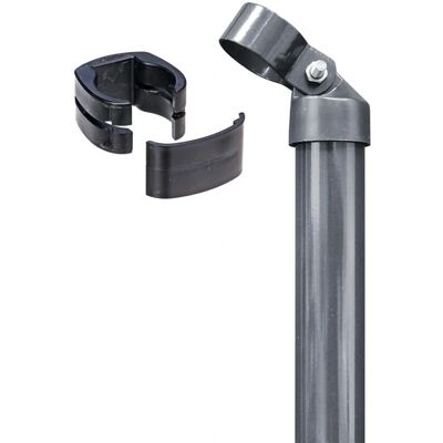 Alberts Zauneck-Set Fix-Clip Pro 102 cm - Anthrazit Alberts Zauneck-Set Fix-Clip Pro 102 cm - Anthrazit
