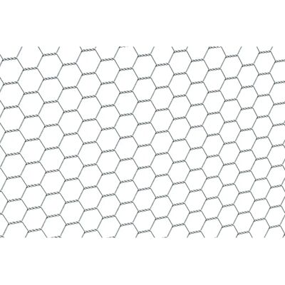 ALBERTS Recinto hexagonal de 10m zincado, 100cm de altura - Elementos de cerca ALBERTS Recinto hexagonal de 10m zincado, 100cm de altura - Elementos de cerca
