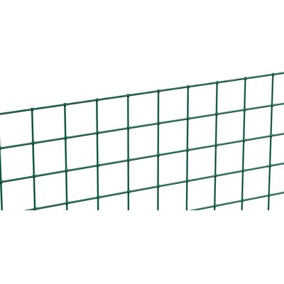 ALBERTS Steel Fence Panel 100cm x 5m - Green - DIY Friendly ALBERTS Steel Fence Panel 100cm x 5m - Green - DIY Friendly