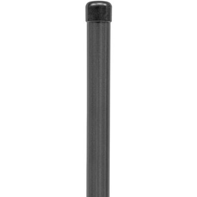 Palo di recinzione in acciaio non forato, 1225 mm, antracite metallizzato Palo di recinzione in acciaio non forato, 1225 mm, antracite metallizzato