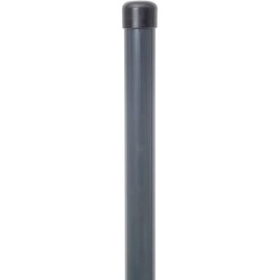 Alberts Schuttingpaal 1225 mm - Ongeboord, antraciet metallic Alberts Schuttingpaal 1225 mm - Ongeboord, antraciet metallic