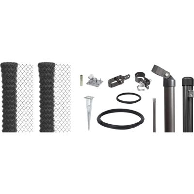 Alberts - Maschendrahtzaun Komplettset - 1 m hoch - 40 m lang - Garden Fence Set Alberts - Maschendrahtzaun Komplettset - 1 m hoch - 40 m lang - Garden Fence Set