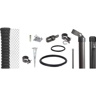 Alberts - Maschendrahtzaun-Set - 1.5 m hoch - Fence set Alberts - Maschendrahtzaun-Set - 1.5 m hoch - Fence set