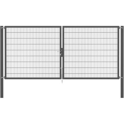 Alberts Doppeltor Flexo Plus - Anthrazit - 80-200cm H - 2-5m B Alberts Doppeltor Flexo Plus - Anthrazit - 80-200cm H - 2-5m B