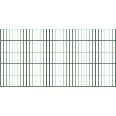 Alberts Doppelstabmatte 2 m lang, Grün RAL 6005 - Gittermatte Alberts Doppelstabmatte 2 m lang, Grün RAL 6005 - Gittermatte