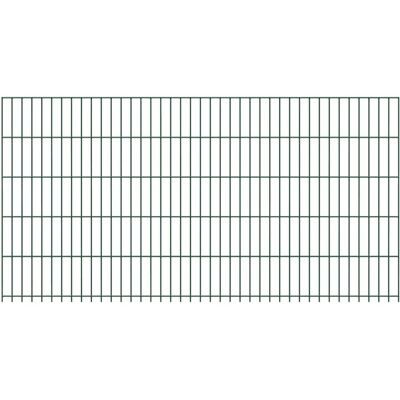 ALBERTS Grüner Doppelstabmattenzaun 200x100 cm - Doppelstab-Gittermatte 6/5/6 ALBERTS Grüner Doppelstabmattenzaun 200x100 cm - Doppelstab-Gittermatte 6/5/6
