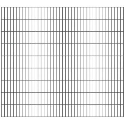 ALBERTS Stahlzaun 2m x 180cm anthrazit - Zaun ALBERTS Stahlzaun 2m x 180cm anthrazit - Zaun