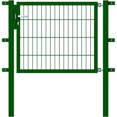 ALBERTS Flexo Zauneinzeltür - Grün - 100cm Breite, 80cm Höhe - Stahl ALBERTS Flexo Zauneinzeltür - Grün - 100cm Breite, 80cm Höhe - Stahl