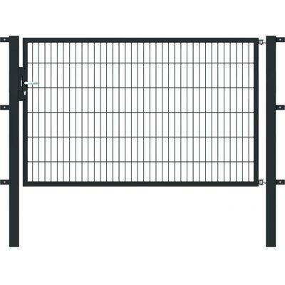 ALBERTS Flexo Zauneinzeltür - Korrosionsbeständiger Stahl, 200cm Breit, 120cm Hoch ALBERTS Flexo Zauneinzeltür - Korrosionsbeständiger Stahl, 200cm Breit, 120cm Hoch