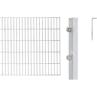 Alberts Stahl-Gartenzaun - 2m Breit, 80-200cm Hoch, 28m Lang - Zaun Alberts Stahl-Gartenzaun - 2m Breit, 80-200cm Hoch, 28m Lang - Zaun
