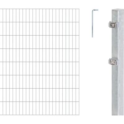 Alberts Gartenzaundset - 2m Matten, 80-200cm Höhe, 4-30m Länge Alberts Gartenzaundset - 2m Matten, 80-200cm Höhe, 4-30m Länge
