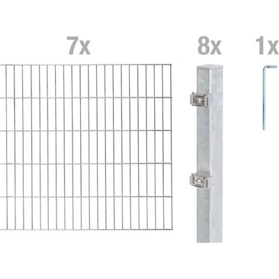 Alberts Gartenzaun Galvanisiert 2m Paneele - Gartenzaun Alberts Gartenzaun Galvanisiert 2m Paneele - Gartenzaun