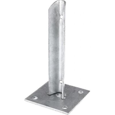 Suporte de poste de cerca de aço GAH-Alberts - 34mm - Acessório para cerca de jardim Suporte de poste de cerca de aço GAH-Alberts - 34mm - Acessório para cerca de jardim