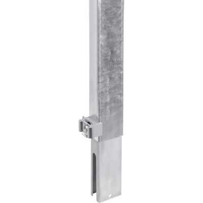 ALBERTS Steel Fence Extension - 60 cm, galvanized, for 40 mm posts ALBERTS Steel Fence Extension - 60 cm, galvanized, for 40 mm posts