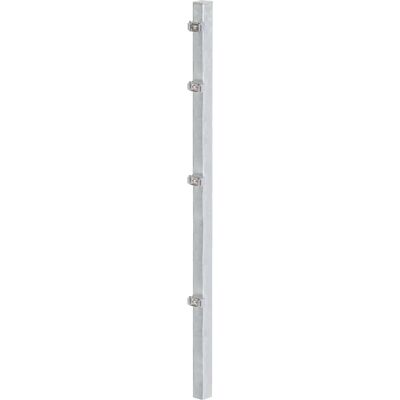 Palo per recinzione in acciaio ALBERTS 60x40mm, 120cm, Zincato - Pali per Recinzione Palo per recinzione in acciaio ALBERTS 60x40mm, 120cm, Zincato - Pali per Recinzione