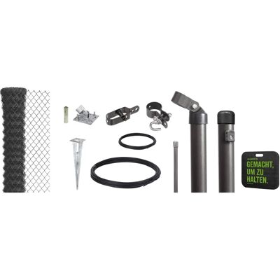 ALBERTS Gartenzaun - 80-200cm, 15-25m, Grau ALBERTS Gartenzaun - 80-200cm, 15-25m, Grau