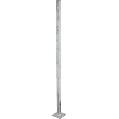 Poste de jardim universal ALBERTS - 102cm, 30x30mm, Zincado a quente Poste de jardim universal ALBERTS - 102cm, 30x30mm, Zincado a quente