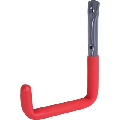 GAH Wandhaken U-Form Rotgummi 153mm Verzinkter Stahl GAH Wandhaken U-Form Rotgummi 153mm Verzinkter Stahl