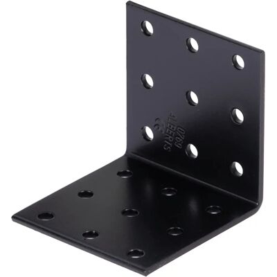 Alberts Steel Zinc-Plated Angle Bracket - 60x60x60mm DIY Tool Alberts Steel Zinc-Plated Angle Bracket - 60x60x60mm DIY Tool