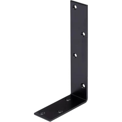 Alberts Model - Zwarte stalen hoekbeugel - 100 x 200 x 40 mm Alberts Model - Zwarte stalen hoekbeugel - 100 x 200 x 40 mm
