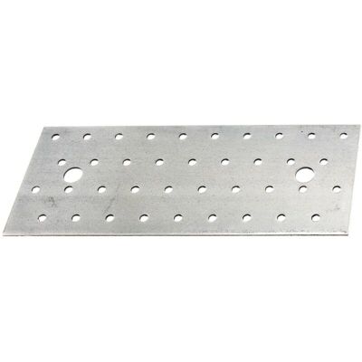 Piastre perforate in acciaio Alberts - 200x80x2 - Edilizia & Industria Piastre perforate in acciaio Alberts - 200x80x2 - Edilizia & Industria