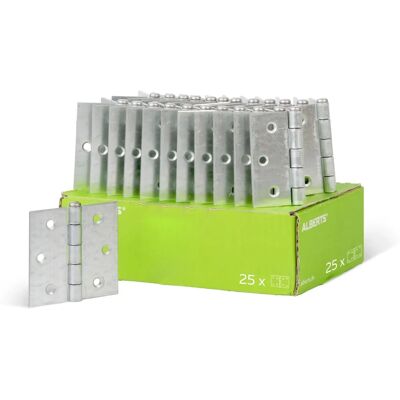 Alberts 76x76x2mm Zawias - Kwadratowy, Wtapiany, Ocynkowany Stal Alberts 76x76x2mm Zawias - Kwadratowy, Wtapiany, Ocynkowany Stal