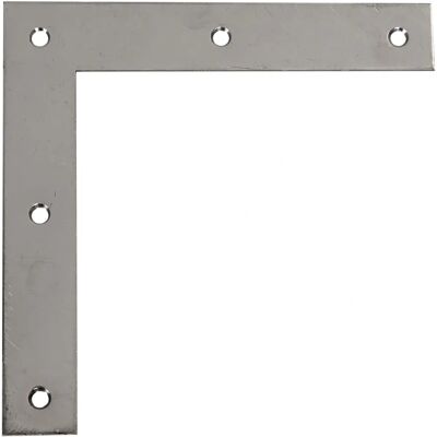 Supporto angolare in acciaio inossidabile Alberts - 120x120x20 mm Supporto angolare in acciaio inossidabile Alberts - 120x120x20 mm