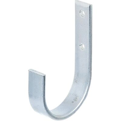 ALBERTS Gah 802295 Wall Hook - Steel, Blue Zinc, Folded Shape ALBERTS Gah 802295 Wall Hook - Steel, Blue Zinc, Folded Shape