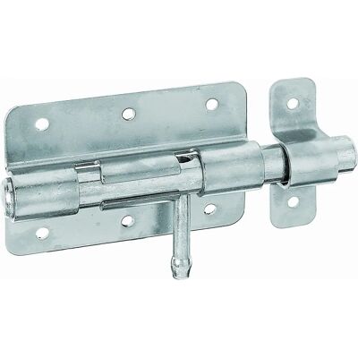 Alberts Bolt Lock - Steel Blue Zinc - 135mm - 8 Holes Alberts Bolt Lock - Steel Blue Zinc - 135mm - 8 Holes