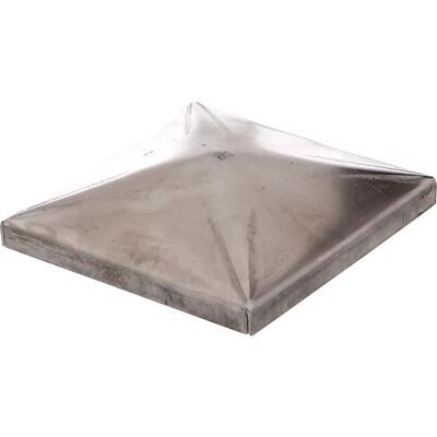 Alberts Steel Square Post Cap - Weld-On - Multiple Sizes Alberts Steel Square Post Cap - Weld-On - Multiple Sizes