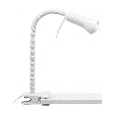 Brilliant - Luminária de Mesa Flexível E14 LED Branca - Lâmpada de Mesa Brilliant - Luminária de Mesa Flexível E14 LED Branca - Lâmpada de Mesa